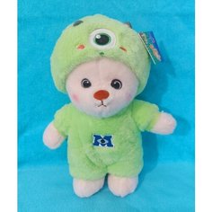 Мягкая игрушка Медвежонок в пижаме Монстрик. 30 см. Хохотун