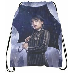 Мешок - сумка для обуви Уэнздей - Wednesday № 8 Bugrikshop