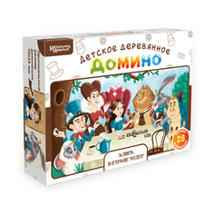 Настольная игра Нескучные игры Нескучное домино Алиса в стране чудес