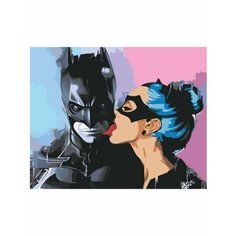 Картина по номерам Любовь Бэтмена 40х50 см АртТойс