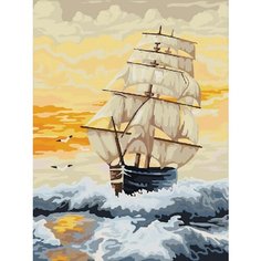 Картина по номерам Парусник 40х50 см АртТойс