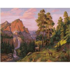 Картина по номерам Олени в лесу 40х50 см АртТойс