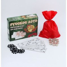 Настольная игра "Русское лото", "С 23 февраля" нет бренда