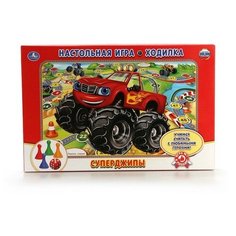 Настольная игра Умка Суперджипы. Ходилка 227246
