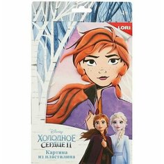 Картина из пластилина Холодное сердце Анна Lori