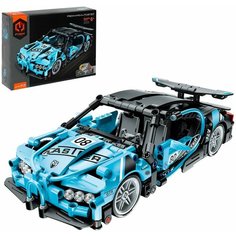 Конструктор Автомобиль Bugatti Chiron 422 деталей Denco.Store