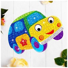 Мозаика стикерная форменная Машина. Набор для творчества Китай