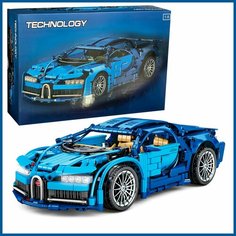 Конструктор Техника Bugatti Chiron, 1355 деталей совместим с лего LX