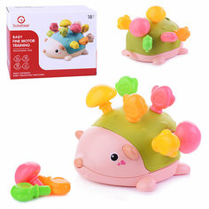 Сортер "Ёжик с грибочками" в коробке КНР