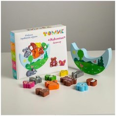 Балансир «Животные» 11 деталей Томик