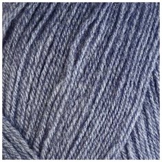Пряжа "Lanagold 800" 49% шерсть, 51% акрил 730м/100гр (203 джинсовый меланж) Alize