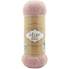 Пряжа Alize Superwash Artisan пудра (161), 75%шерсть/25%полиамид, 420м, 100г, 2шт