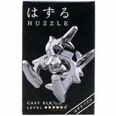 Головоломка Hanayama Huzzle Elk 5 ур. Серебряный