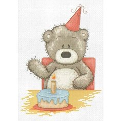 Набор для вышивания крестом Luca-s День рождения, 15*15см