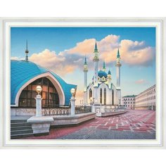 Алмазная мозаика на подрамнике 40*50 "Мечеть Кул Шариф на закате" Нет бренда