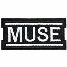 Нашивка, шеврон, патч (patch) Muse Logo, размер 8*4 см, 1 шт. Rocknrolla
