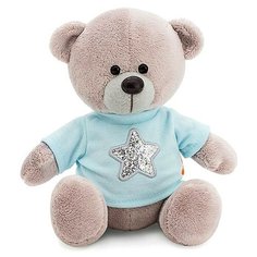 Orange Toys Мягкая игрушка «Медведь Топтыжкин», звезда, цвет серый, 17 см