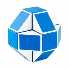 Головоломка змейка QiYi (MoFangGe) 24 звена, синяя