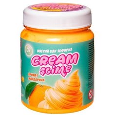 Волшебный мир Слайм Cream-Slime с ароматом мандарина, 250 г