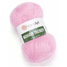 Пряжа YarnArt Mohair Trendy | Турция | 5шт упаковка | Акрил: 50%, Мохер: 50%