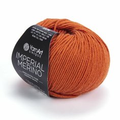Пряжа YARNART Imperial Merino YarnArt, оранжевый - 3313, 100% мериносовая шерсть Extra fine, 10 мотков, 50 г, 100 м.
