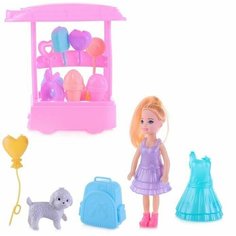 Кукла с аксессуарами, в пакете Kosmos