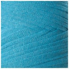 Пряжа "Ribbon" 40% полиэстер, 60% хлопок 125м/250гр (763 голуб. Бирюза), 1шт Yarn Art