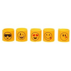 Пружинка-радуга «Смайлик», цвет жёлтый, виды микс Noname