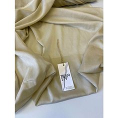 Ткань Блузочно-плательный однотонный хлопковый батист, 1 м. Noname