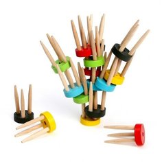 Настольная игра «На 3 ногах» 28 стульев, 21,5 × 16,5 × 4 см No Brand