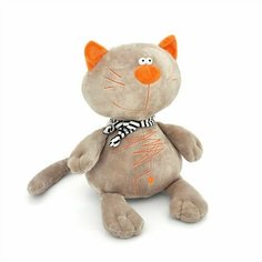 Мягкая игрушка "Кот Батон", цвет серый Pro Market