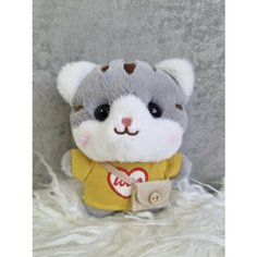 Мягкая игрушка-брелок Кот с сумочкой new игрушки