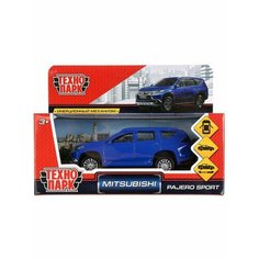 Машинка металлическая Mitsubishi Pajero спорт инерционная Технопарк