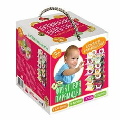 Развивающая игра «Фруктовая пирамидка» Step Puzzle