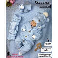 Комплект на выписку для новорожденного Тося & Бося
