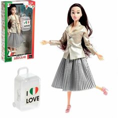 Кукла-модель Барбара в Милане с аксессуарами, серия Вокруг света Nosochki Xoxotochki