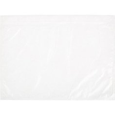 Пакет для сопр. док из прозр. п/э ldpe 240x160+15 стрип мкм SafeDoc 250шт/уп Noname