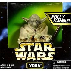 Фигурка Star Wars Action Collection: Yoda Fully Poseable! Kenner