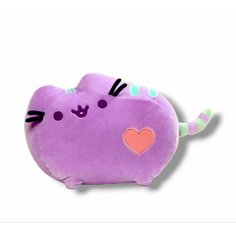 Мягкая игрушка кот Pusheen Пушин 22 см фиолетовый китай