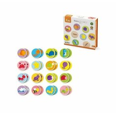 Игра на память Viga, 32 фишки, в коробке 50126VG