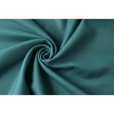 Ткань двухслойный двусторонний бирюзовый кашемир пальтовый Лоро пиана
