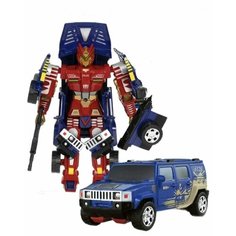 Робот - трансформер / красно-синий робот - грузовик 2в1 Family Joys