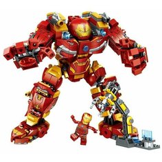 Конструктор "Железный человек Iron Man", 568 деталей Нет бренда