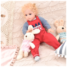 Кукла Реборн девочка Лана (силиконовая) 51см/ Реалистичная кукла NPK Doll