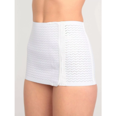 Бандаж послеродовой Пояс-корсет послеродовый утягивающий "лента" Euromama, Россия 4001 (Белый; Размер 1 (S))