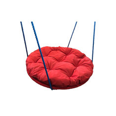 Качели M-GROUP Гнездо с подушкой 0,6 метра с оплеткой