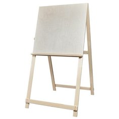 Мольберт напольный Туюкан "Хлопушка ученическая", дерево, 60х60см, односторонний (Т0022012)