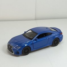 Металлическая машинка 1:34-1:39 LEXUS RC F, синий 43745D Welly