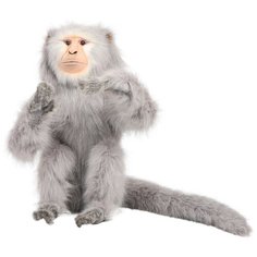 Мягкая игрушка Hansa Creation Обезьяна макака, 55 см, серый