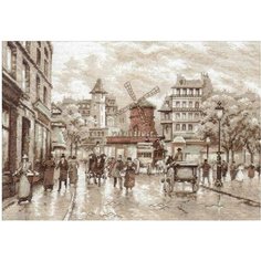 PANNA Набор для вышивания Париж 37.5 x 27 см (ГМ-1255)